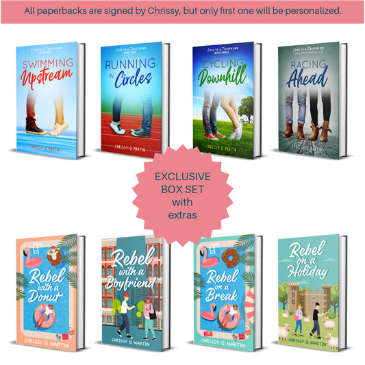 CLEARANCE - Romantic Comedy & Sports Romance Paperback Bundle